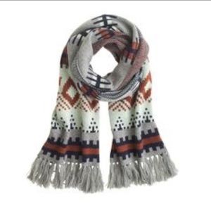 J. Crew Fair Isle Scarf